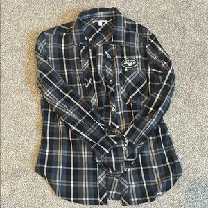 New York Jets Flannel Wear by Erin Andrews